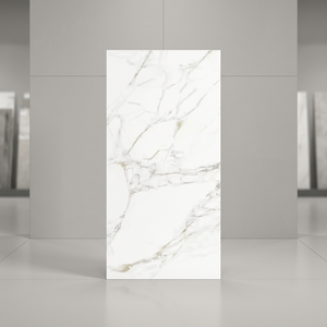 Carrara Gold 800x1600mm Polished Glazed Porcelain Ceramic Wall and Floor Tiles Gold Marble Effect - Product Image 4