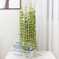 Fleur artificielle réaliste en mousse de haute qualité, Amarante verte, Larmes de l'amoureux, Baies vertes, pour décoration suspendue de mariage et de maison, vente en gros