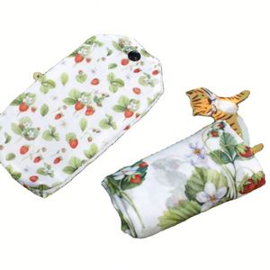 Sac de courses pliable en polyester 190D personnalisé avec logo, écologique, recyclable, nouveau, lavable, réutilisable pour le stockage des courses - Product Image 4