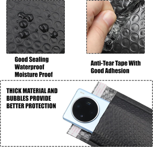 Sobre de Correo de Burbujas de Polipropileno Reciclable a Prueba de Golpes con Logotipo Personalizado Impreso, Bolsas de Embalaje para Mensajería - Product Image 1