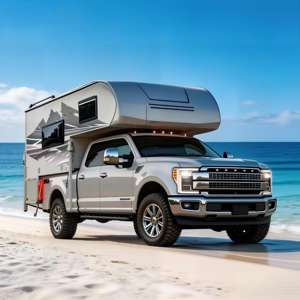 Mini-<span class=keywords><strong>caravane</strong></span> de luxe avec système solaire, onduleur et auvent extérieur pour climats tropicaux – Caravanes chinoises - Product Image 1