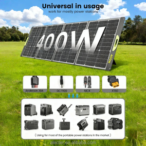 Panel Solar Portátil Alecter de 800W, Plegable, Impermeable IP65, Negro, >23% de Eficiencia, Silicio Monocristalino, Certificado TUV - Product Image 4