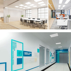 Banqcn ofis temiz oda akıllı 60x120 ince tavan aydınlatmalı Led Panel AYDINLATMA hastane tozsuz atölyeler için - Product Image 6