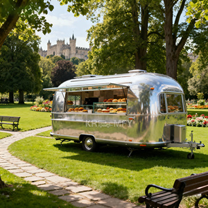 Remolque de Comida 2025, Totalmente Equipado, Caravana de Comida con Cocina, Carrito de Café - Product Image 5