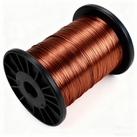 Cable Plano de Poliuretano Esmaltado ROHS para Conductor Sólido de Cobre de Alta Pureza, IP65, para Bobinado de Motores de Automóviles