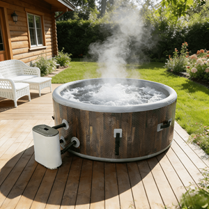 Spa de plein air en gros avec massage - Bain à bulles portable - Jacuzzi gonflable pour 2, 4 ou 6 personnes - Product Image 1