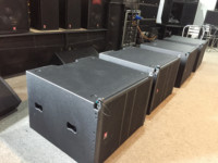 SYSTÈME DE SON AUDIO T.I PRO SYSTÈME DE SOUS-BASSES SIMPLE 18 POUCES PASSIF SOUS-BASSES
