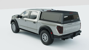 Capot rigide XINYI pour pick-up, compatible avec <span class=keywords><strong>Ford</strong></span> F150 <span class=keywords><strong>F</strong></span>-<span class=keywords><strong>150</strong></span> XL STX <span class=keywords><strong>XLT</strong></span> Lariat Tremor Platinum Raptor de 5,5 pi et 6,5 pi - Product Image 3