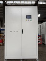 Régulateur de tension automatique triphasé AC en cuivre 500 kVA SBW, stabilisateur de puissance industriel pour machine CNC d'usine, AVR robuste