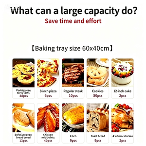 Forno a Gas Commerciale ad Alta Efficienza in Acciaio Inox, Forno Portatile per <span class=keywords><strong>Pizza</strong></span>, Pane e Pasticceria - Product Image 5
