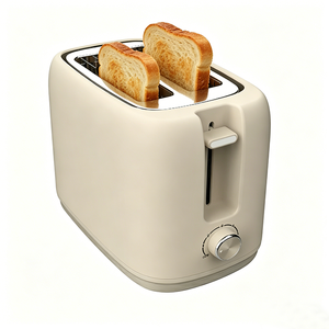 Tostadora Eléctrica con 6 Niveles de Control de Temperatura, Tostadora de Pan de <span class=keywords><strong>2</strong></span> Rebanadas <span class=keywords><strong>para</strong></span> Bagels y Rebanadas Más Gruesas - Product Image 1