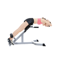 Nouveau produit Banc commercial réglable avec extension dorsale, construction en acier pliable et écologique pour usage en salle de sport