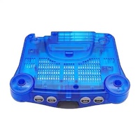Coque en plastique dur de couleur transparente pour Console de jeu vidéo Nintendo N64 rétro, boîtier de remplacement