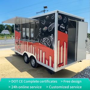 2025 Dessert Mobile Hot Food Trucks Beverage Hot <b>Storage</b> Truck Mobile Food Truck Cart Van Kiosk For Sale - Product Image 5