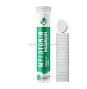 Ausreson ODM Mélatonine Comprimé Effervescent Adultes Supplément À Base De Plantes Sommeil Reposant Mélatonine <span class=keywords><strong>Comprimés</strong></span> Effervescents - Product Image 3