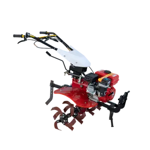 2WD gear drive mini power tiller mini cultivator 170f 177f hot selling low price with gasoline engine