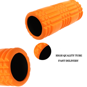 Rodillo deportivo de alta calidad logotipo personalizado rejilla músculo espuma rodillo masaje Eva Yoga espuma rodillo conjunto para ejercicio - Product Image 3