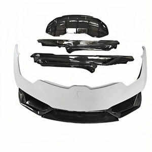 Kit <span class=keywords><strong>de</strong></span> Carrocería Grande <span class=keywords><strong>de</strong></span> Fibra <span class=keywords><strong>de</strong></span> Carbono Estilo EVO Modificado para <span class=keywords><strong>Lamborghini</strong></span> Huracán LP580 LP610, Parachoques Delantero, Faldones Laterales, Parachoques Trasero - Product Image 1