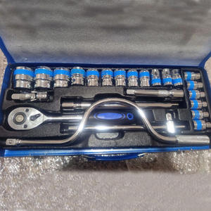 Оптовая продажа, железная коробка, 1/2 "Dr-розетка, 24 шт., набор инструментов для ремонта авто - Product Image 4