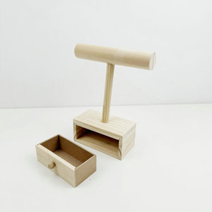 Bán Buôn Giá Rẻ Rắn Gỗ Tự Nhiên Thủ Công Mỹ Nghệ Hiển Thị Tổ Chức Ngăn Kéo Cho Đồ Trang Sức Đứng Hộp Gỗ Và Tường Dấu Hiệu - Product Image 5