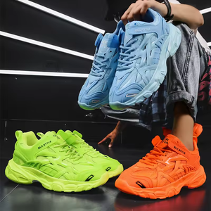 High Quality Luxury Designer walking style <b>shoes</b> Women Lace-Up Sports Sneakers fashion retro Casual <b>Shoes</b> <b>men</b> <b>with</b> Mesh Lining - Product Image 2
