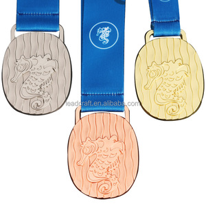 Medallas personalizadas Deportes Haga su propio Metal Aleación de zinc Fundición a presión Stamoing Logo Oro Plata Bronce Medallas - Product Image 1
