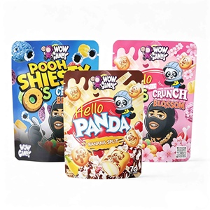 Bolsas <span class=keywords><strong>de</strong></span> Plástico Mylar con Sellado Térmico Personalizadas, Bolsas Resellables, Bolsas Herméticas para Almacenamiento <span class=keywords><strong>de</strong></span> Dulces, Bocadillos y Alimentos - Product Image 4