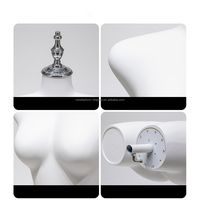 Fibre de verre BBL Curvy robe de mariée brésilienne forme Mannequin demi-corps Sexy fille grande taille grand buste cul sans tête Mannequin vêtements