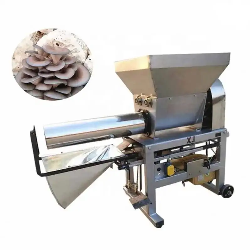 Mantar yetiştirme büyüyen torba doldurma makinesi şitaki mantarı düz mantar ahşap cips mısır Cob torbalama makinesi