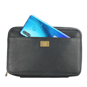 Étui de voyage en cuir GUEVARA pour cigares, capacité de 5 cigares, étui humidor avec porte-briquet et coupe-cigares, organisateur de cigares portable, cadeau - Product Image 5