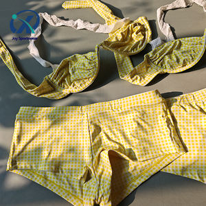 Maillots <span class=keywords><strong>de</strong></span> <span class=keywords><strong>bain</strong></span> <span class=keywords><strong>de</strong></span> qualité supérieure, directement <span class=keywords><strong>de</strong></span> l'usine, bikini jaune à pois avec short, <span class=keywords><strong>maillot</strong></span> <span class=keywords><strong>de</strong></span> <span class=keywords><strong>bain</strong></span> <span class=keywords><strong>2</strong></span> <span class=keywords><strong>pièces</strong></span> tendance pour femmes, micro-bikini - Product Image 3