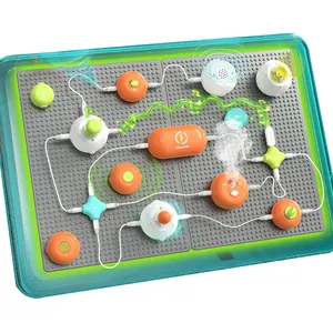 STEM Spielzeug elektronische Schaltkreise Bausteine Montage Puzzle Spielzeug für Kinder DIY Programmierung physikalische Wissenschaft Experiment Kit