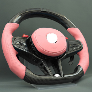Volante in Fibra di Carbonio Personalizzato di Alta Qualità per BMW Serie 3 e 5 <span class=keywords><strong>G20</strong></span> <span class=keywords><strong>G30</strong></span>, Mantiene l'ACC Originale - Product Image 3