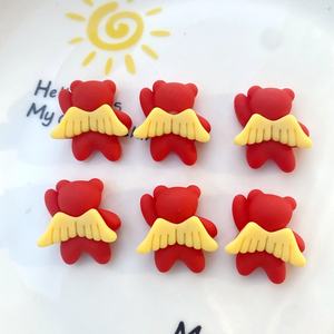Accesorios <span class=keywords><strong>de</strong></span> Manicura DIY con Diseño Kawaii <span class=keywords><strong>de</strong></span> Paso Sico, Adornos <span class=keywords><strong>de</strong></span> Resina con Forma <span class=keywords><strong>de</strong></span> Oso y Alas Coloridas para Decoración <span class=keywords><strong>de</strong></span> <span class=keywords><strong>Uñas</strong></span>, 22*27mm, DIY 3D - Product Image 4