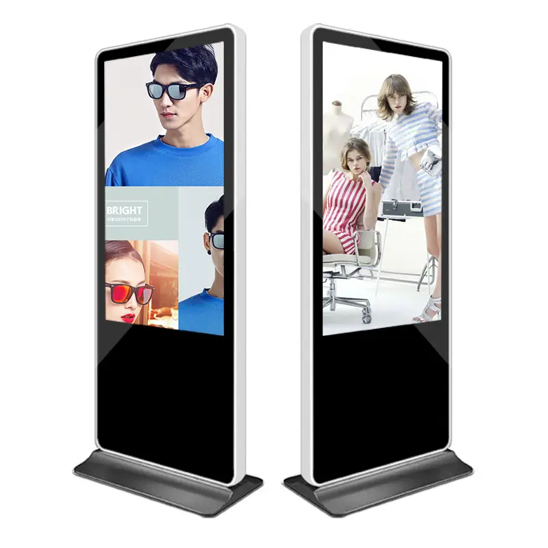 Équipement publicitaire Media Player Lcd Display Digital Signage Android TV Accepter la personnalisation OEM