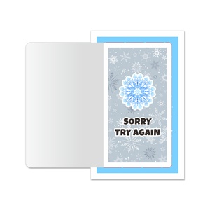 Free Design in Stock Digital Printing Cmyk Festive Cards Custom Pull Tabs Gambling <b>Tickets</b> - Product Image 5