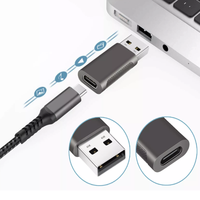 Adaptateur Type C personnalisé HL, PC, ABS ignifuge, USB3.0 mâle-femelle, convertisseur OTP/OTG/OCP/OVP, charge d'ordinateur portable, sortie casque, AC