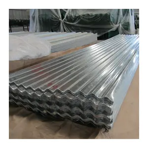 Fábrica preço Prime ferro Bwg34 Gi galvanizado ondulado metal telhado folha