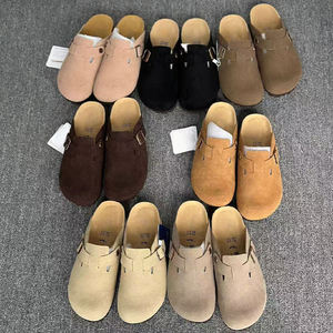 <span class=keywords><strong>Sandalias</strong></span> Planas <span class=keywords><strong>Birkenstock</strong></span> de Piel Vacuna Genuina con Entresuela Ligera de EVA y Suela de Corcho, Cierre Deslizante, de la Colección Primavera, <span class=keywords><strong>Sandalias</strong></span> Diarias para <span class=keywords><strong>Hombre</strong></span> - Product Image 3