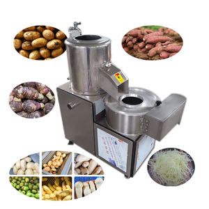 Cortadora de Patatas de 650 kg/h, Máquina para Pelar y Lavar Patatas, Cortadora de Patatas de Todo Tipo en Tiras, Hojuelas y Filamentos - Product Image 4