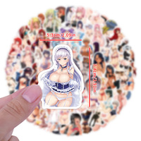 SW 110 Piezas de Pegatinas de Anime de Chicas Sexys, Pegatinas Decorativas para Teléfonos Móviles y Computadoras