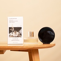 Diffuseur de parfum pour voiture LogoCar, sans flamme, en verre cylindrique, avec bâtonnets en rotin, aromathérapie, élimination des odeurs, parfum longue durée