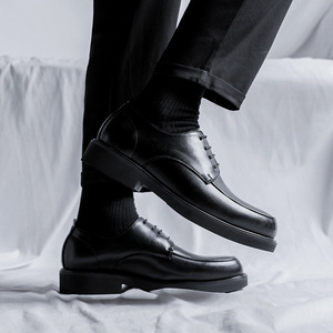 Scarpe in Pelle a Punta Larga per Uomo, Abbigliamento Business, Stile Britannico Casual, Scarpe da Lavoro, da Cerimonia e da <span class=keywords><strong>Sposo</strong></span> - Product Image 2