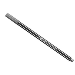 STABILO Fasermaler Bolígrafo 68 plata metálica - Product Image 1