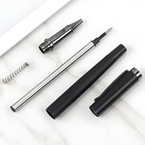 Morandi di alta qualità calligrafia metallo Gel penna in acciaio inox Business Gfit promozionale con Logo personalizzato