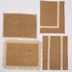 Assel-almohadilla de yute para comida, almohadilla circular de algodón y lino con borde de bola para <span class=keywords><strong>restaurante</strong></span> y Mesa - Product Image 5