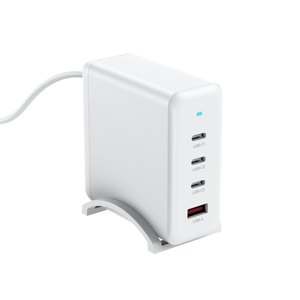 Chargeur de bureau multi-ports 100W GaN UKCA UK PLUG 3C1A haute vitesse PD3.0/QC3.0 à charge rapide pour téléphone portable, ordinateur portable, <span class=keywords><strong>iPad</strong></span> - Product Image 1