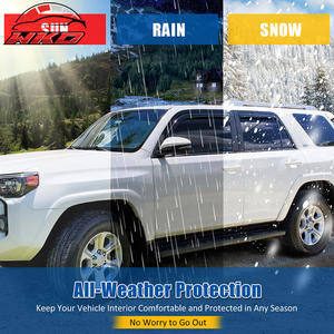 Déflecteurs de vitres latérales en acrylique fumé pour Toyota 4Runner 10-24 - Product Image 5