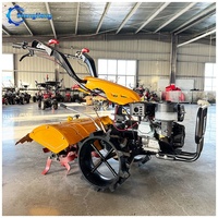 Motoculteur agricole rotatif, mini-motoculteur pour terres arables, motoculteur rotatif manuel