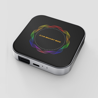 Boîte intelligente Fuallwin à commande vocale Ai Box Car Play 4+64G 5GHz WiFi Carplay compatible Netflix & YouTube pour IOS Android